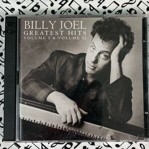 Billy Joel 2 CD set: Greatest Hits: Volume I and Volume II.